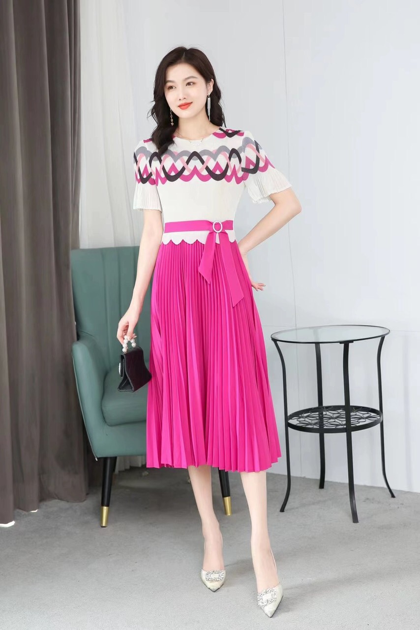 ĐẦM DẬP LY TAY LOE KHÓA EO D19